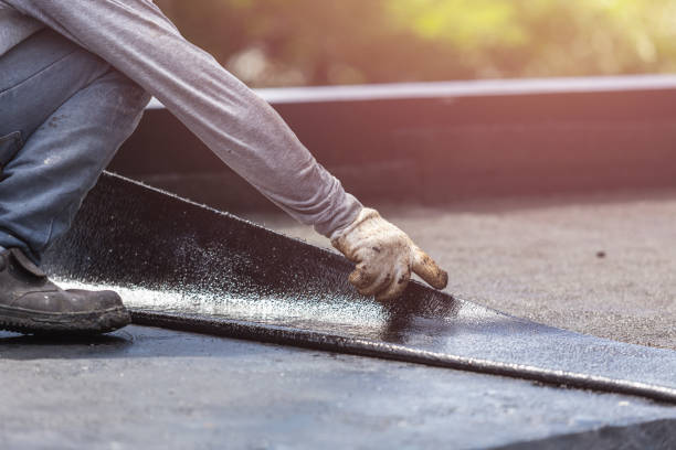 Professional Exterior Waterproofing technician working in Greenville, VA